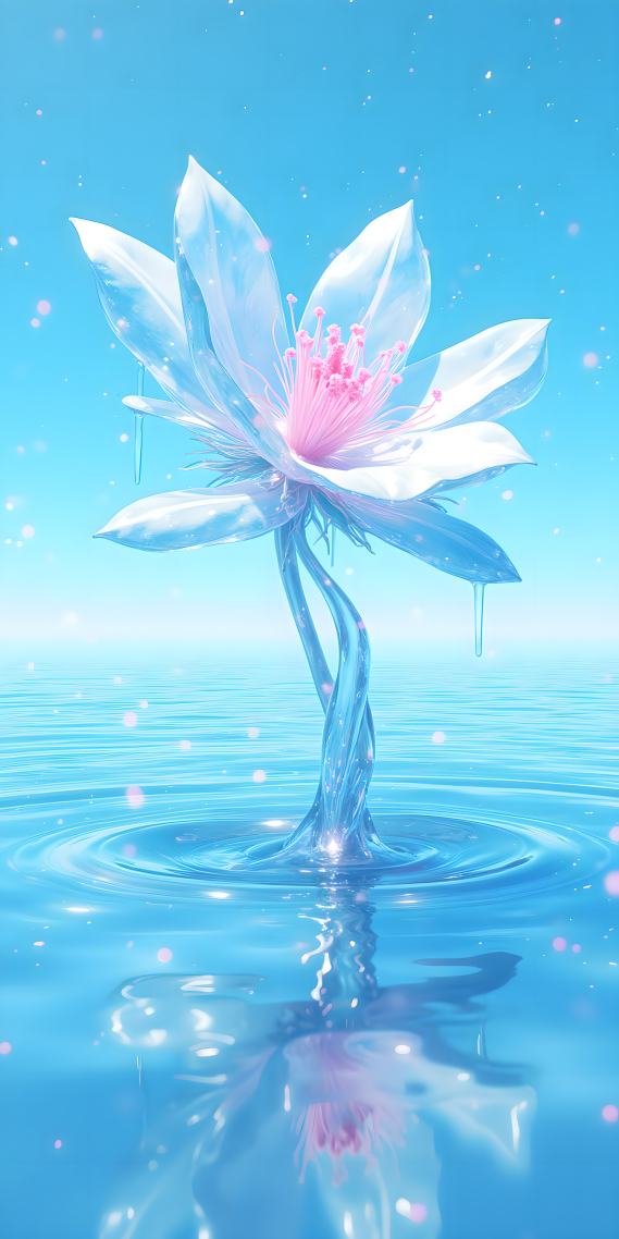 绽放花