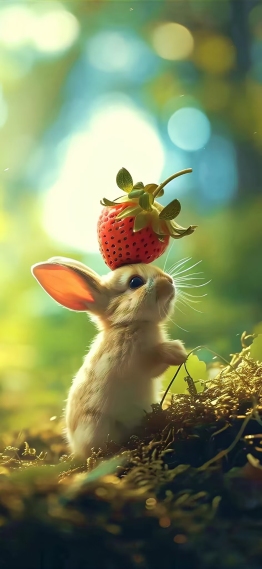 兔子与草莓