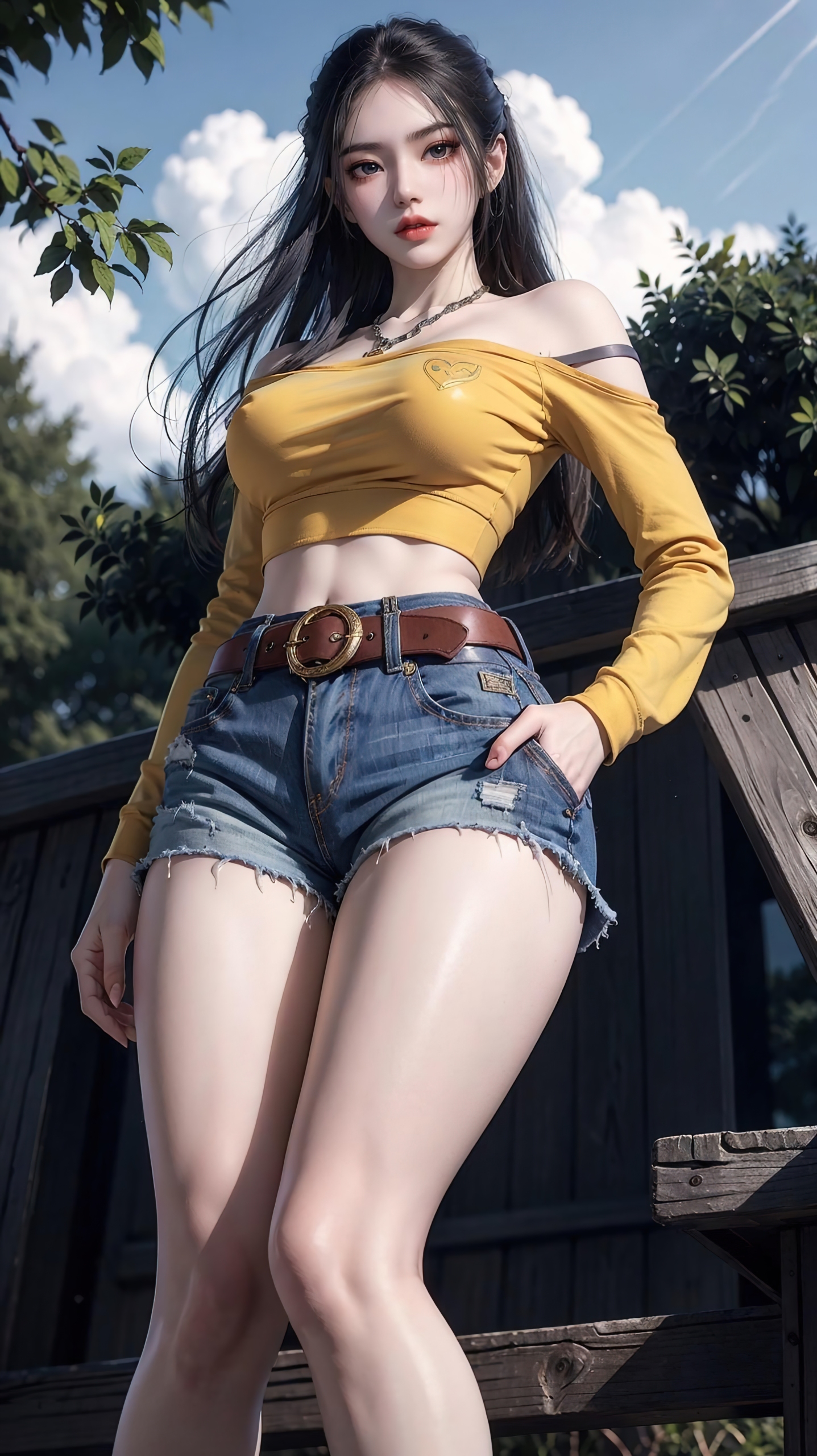 美女