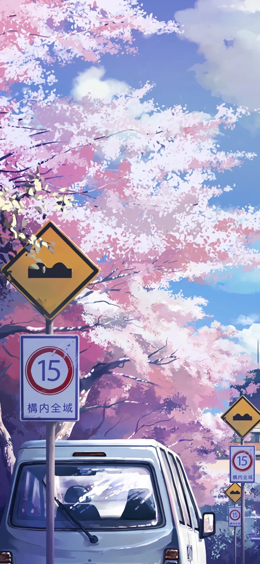 微信聊天背景圖片高清動漫街景