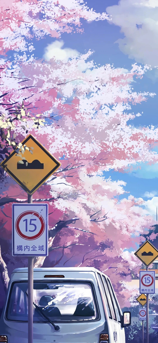 微信聊天背景圖片高清動漫街景