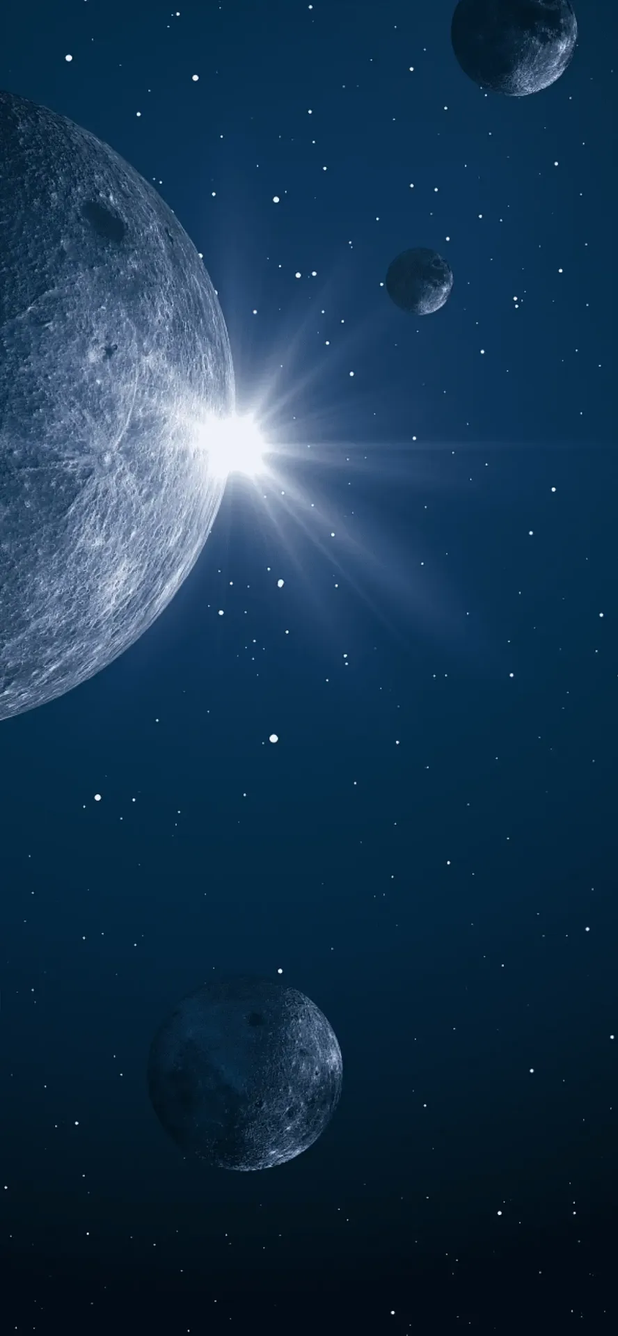 科幻宇宙星星滿天