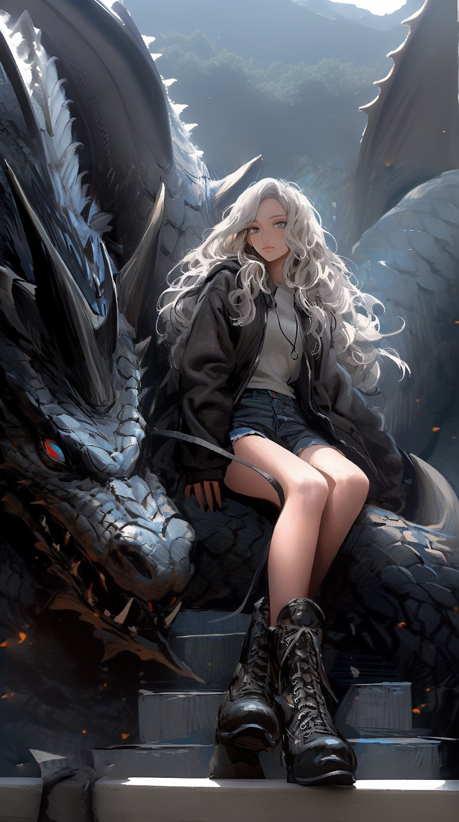 美女神龍神獸系列