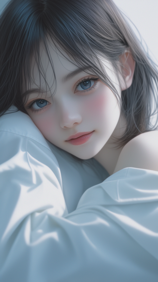 清透气质美女