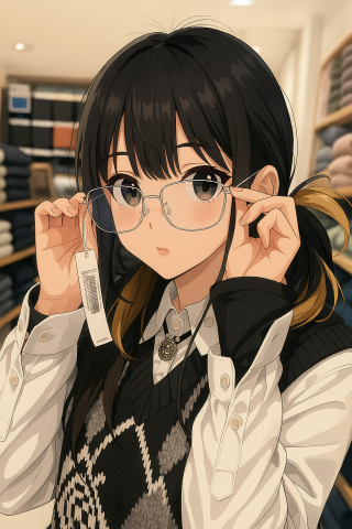眼睛少女