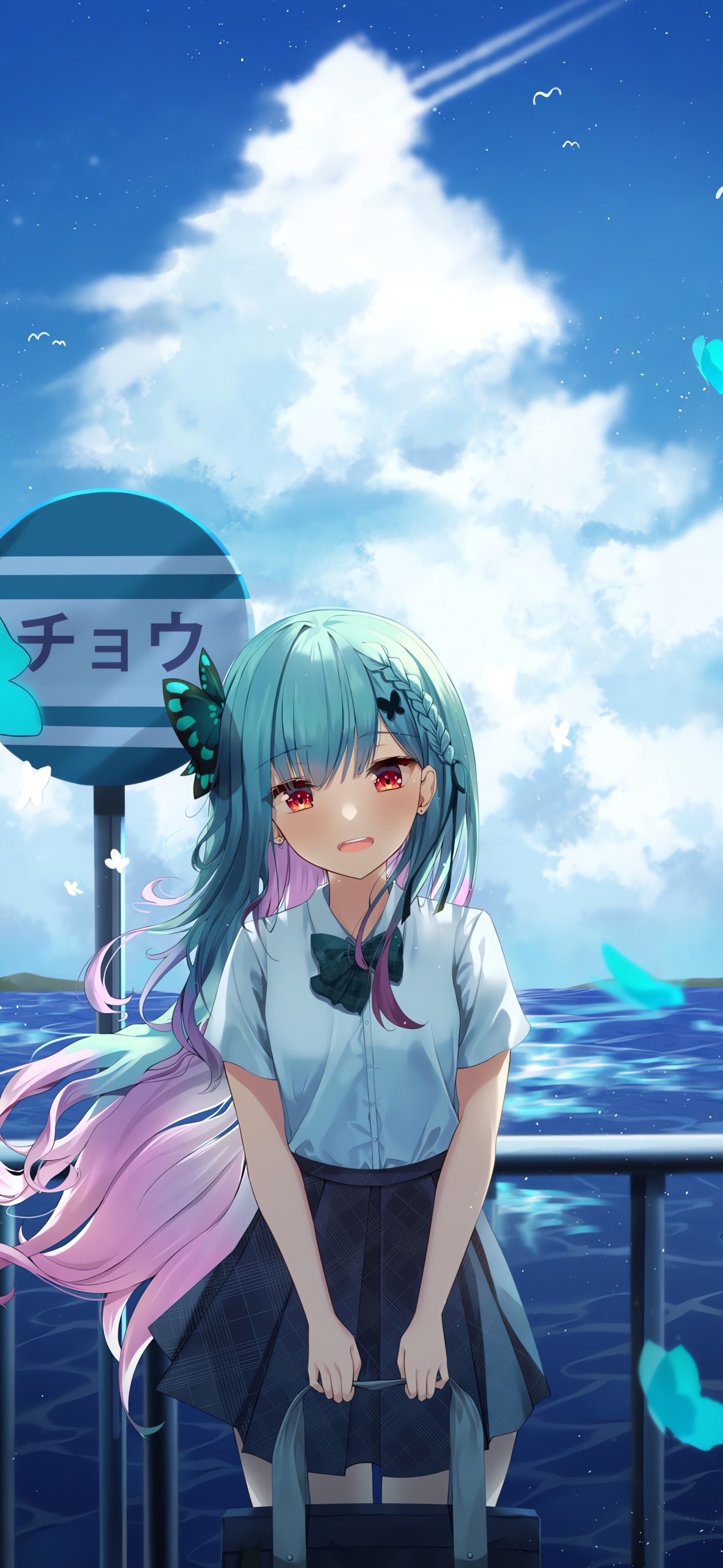 海边可爱萝莉