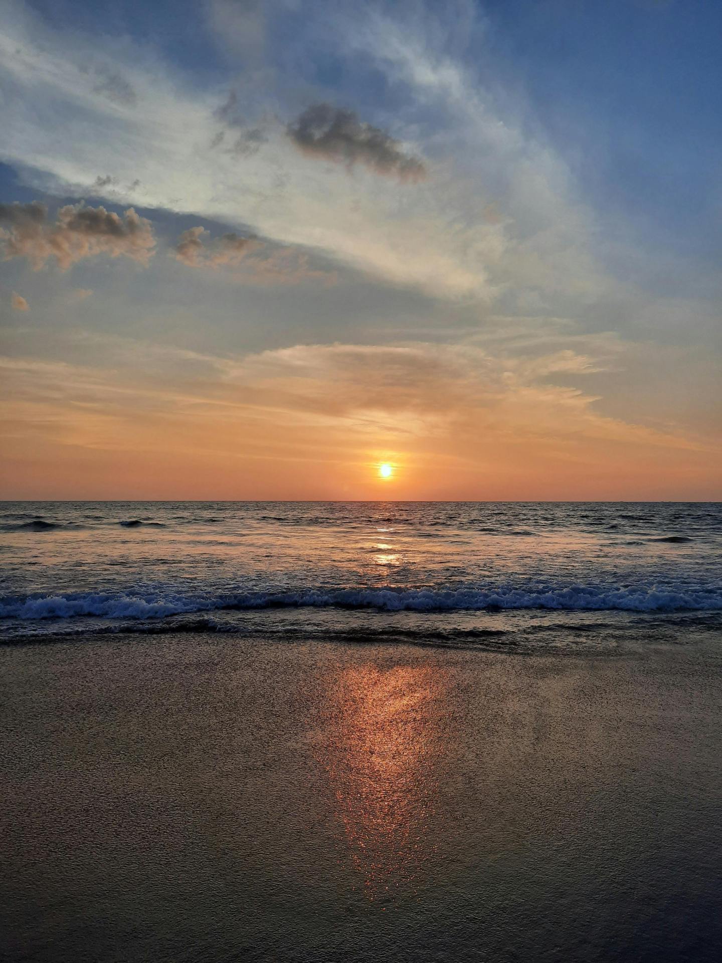 海邊的日出