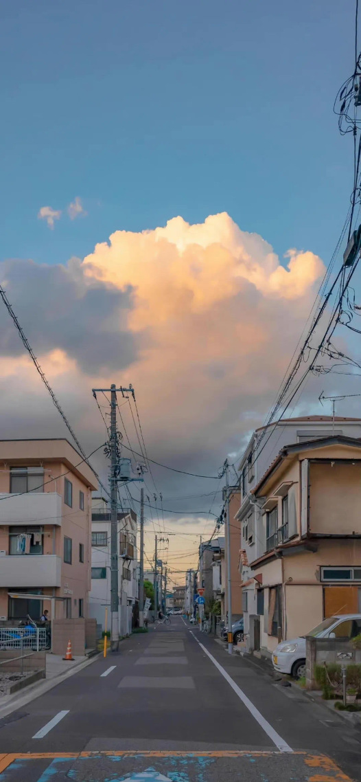 街景聊天背景圖