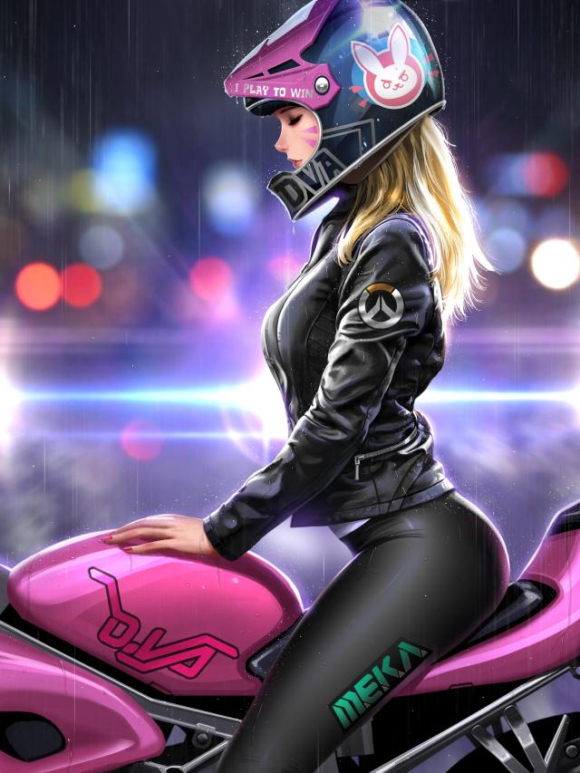 美女機車