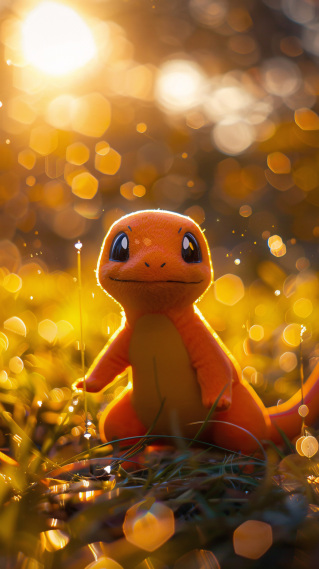 日落下的小火龙