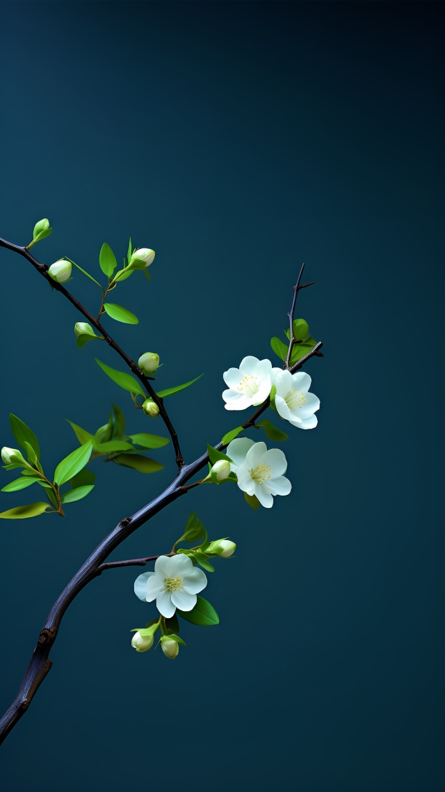 一枝花(小清新手机静态壁纸) - 小清新手机壁纸下载 - 元气壁纸