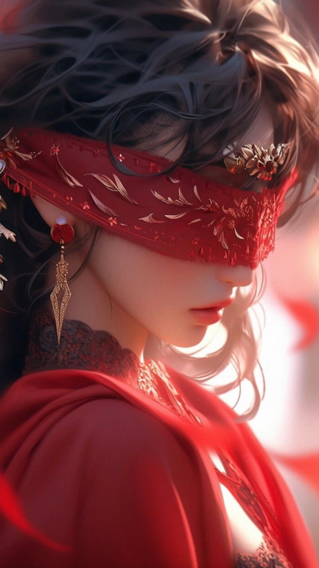 红色蒙面女神