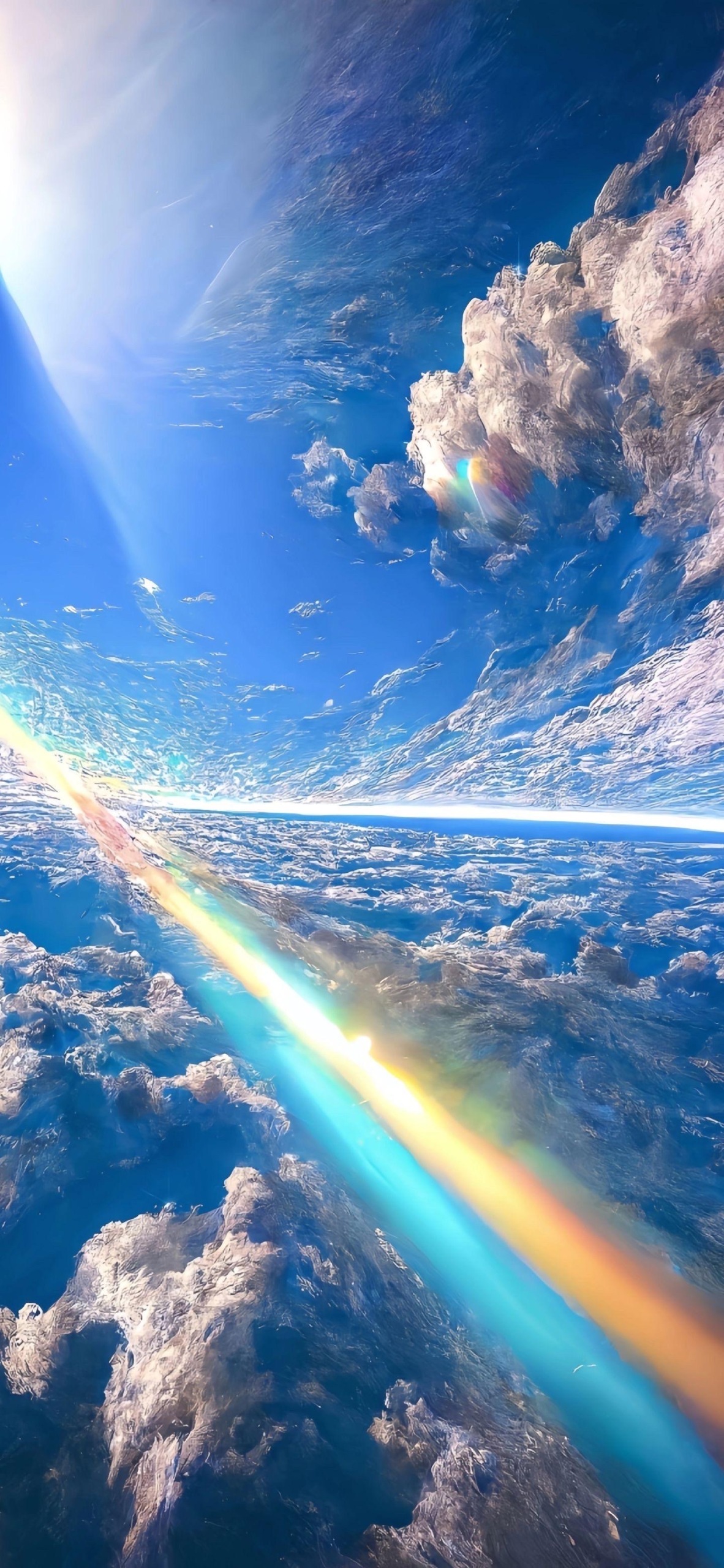 彩色天空