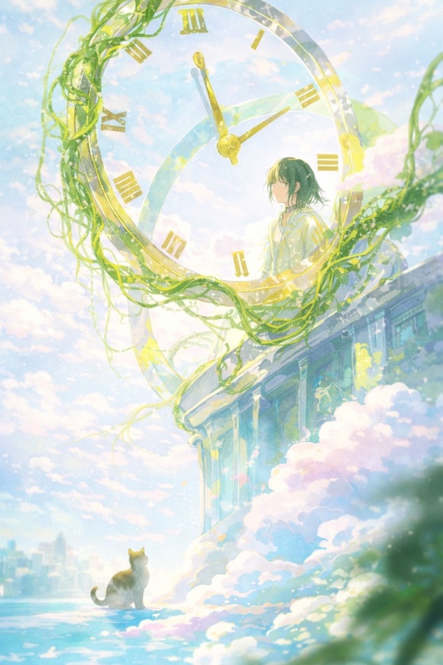 穿越时空的猫咪与少女