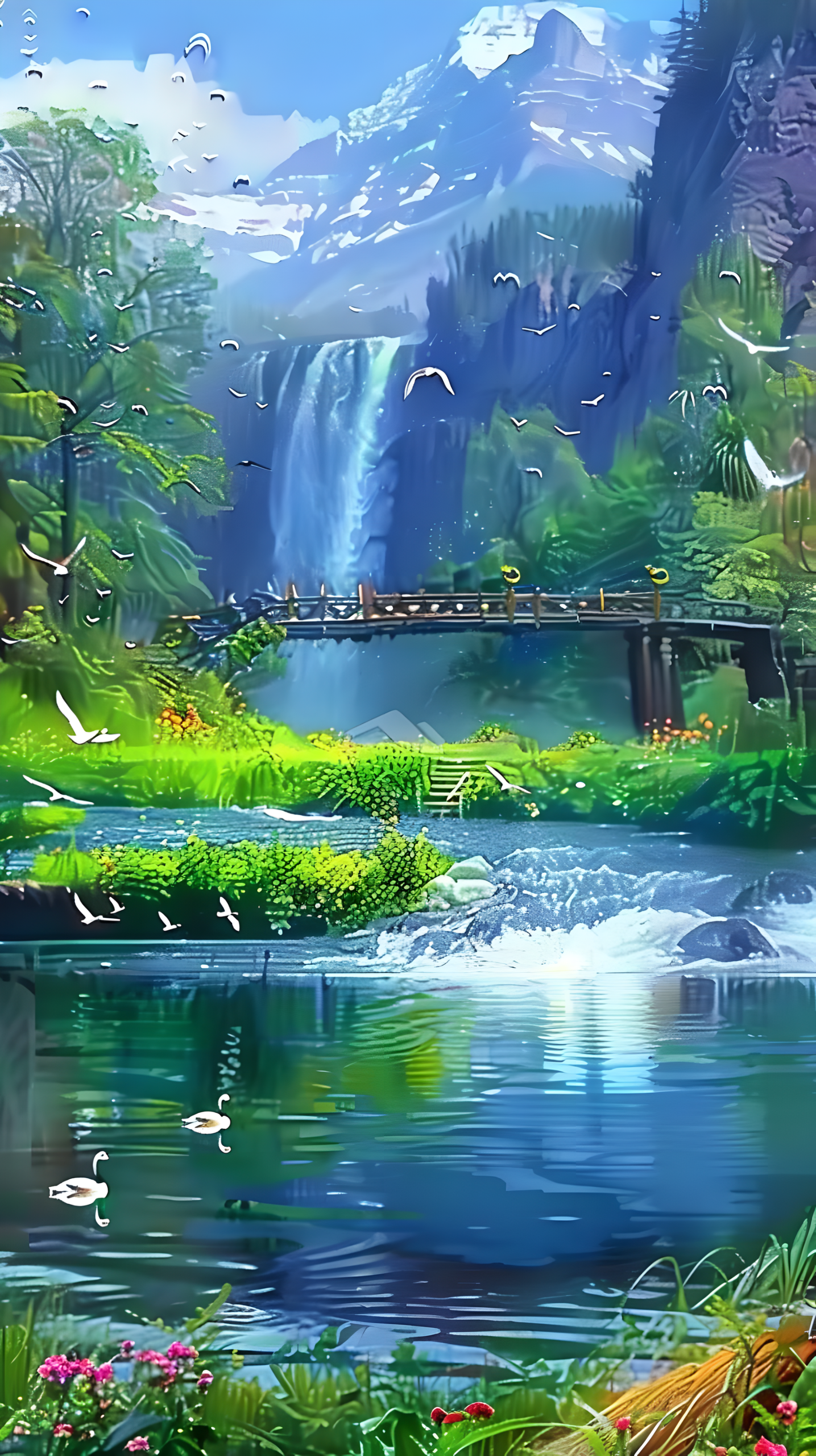 風景優美