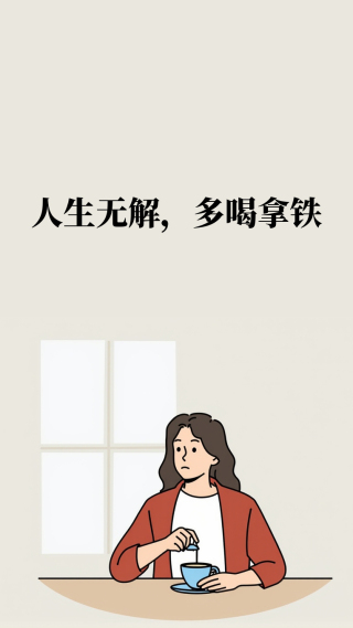 人生无解，多喝拿铁