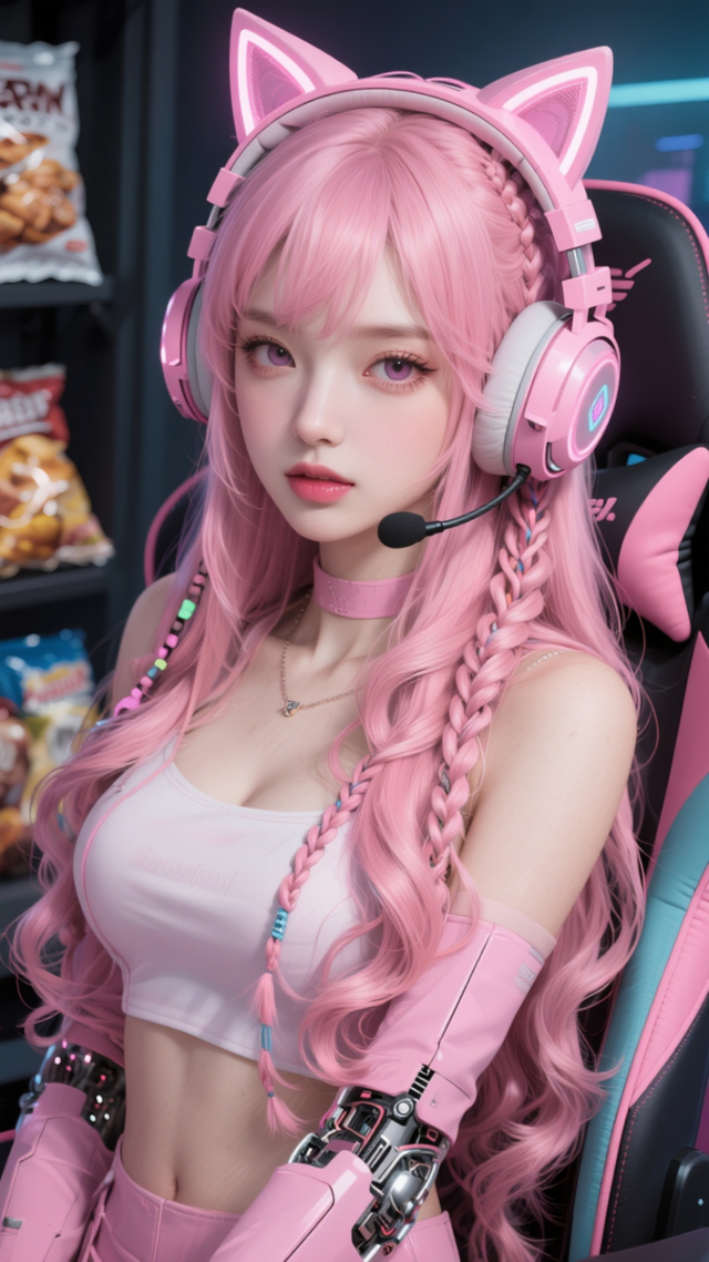 机械美女