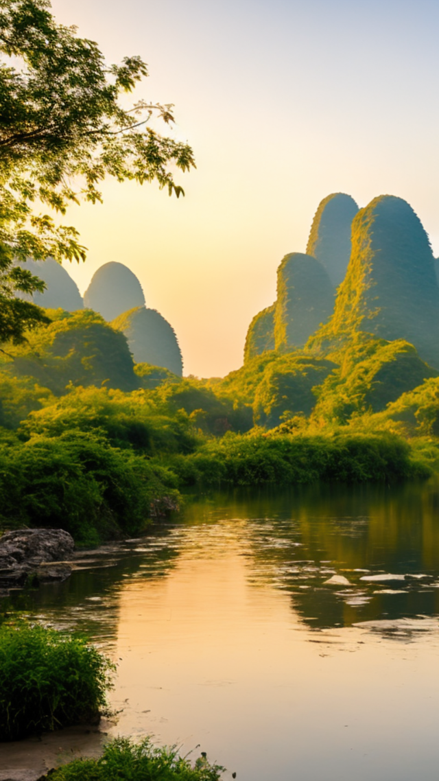 绿水青山~