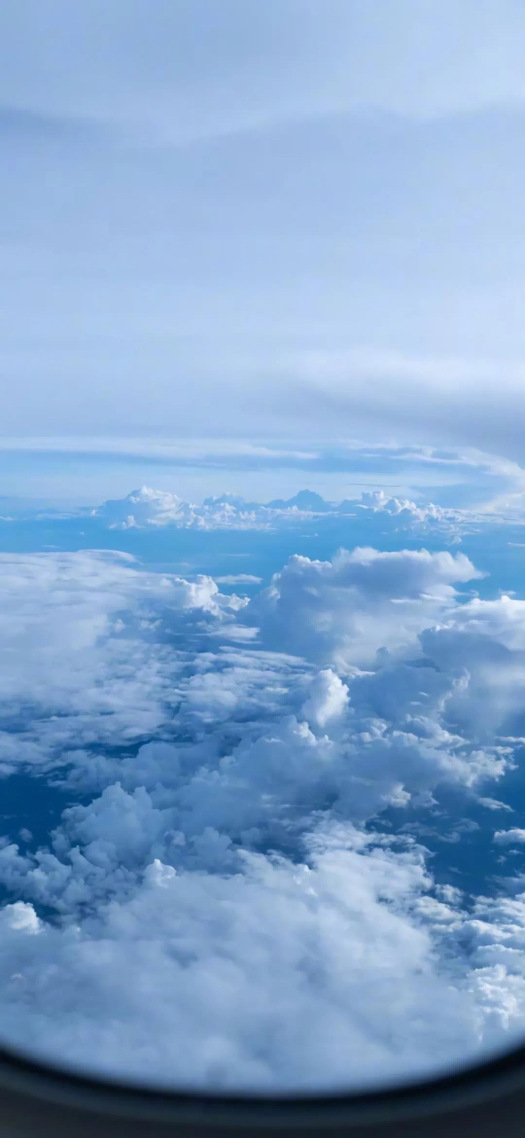 天空視角聊天背景圖片微信