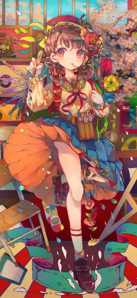 微信聊天背景可爱美菲斯