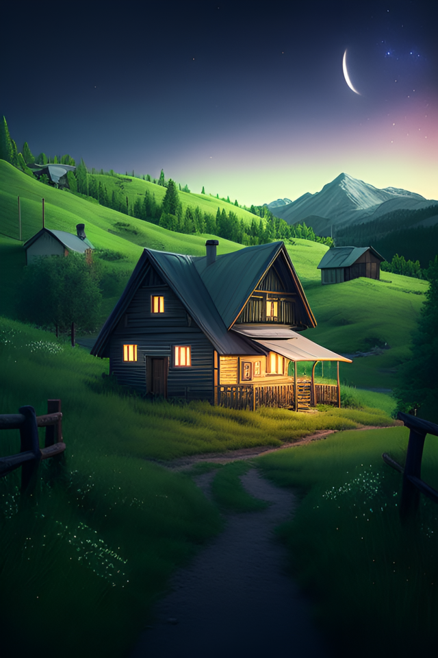 一个美丽的小山村2