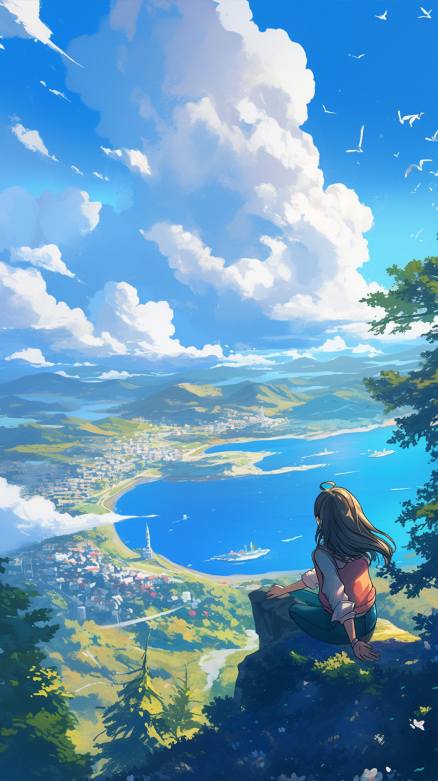 遠眺