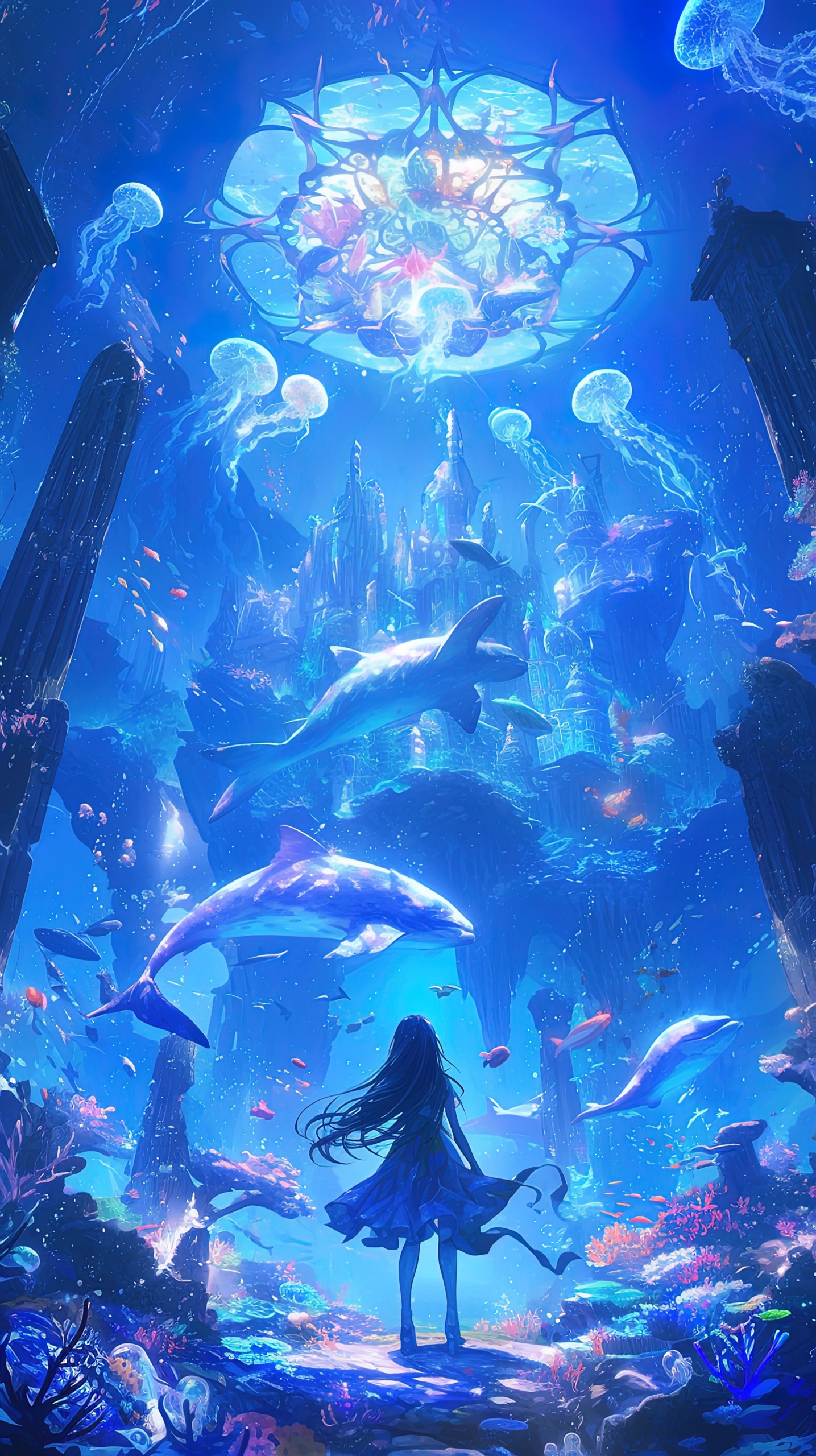 奇異海底宮殿