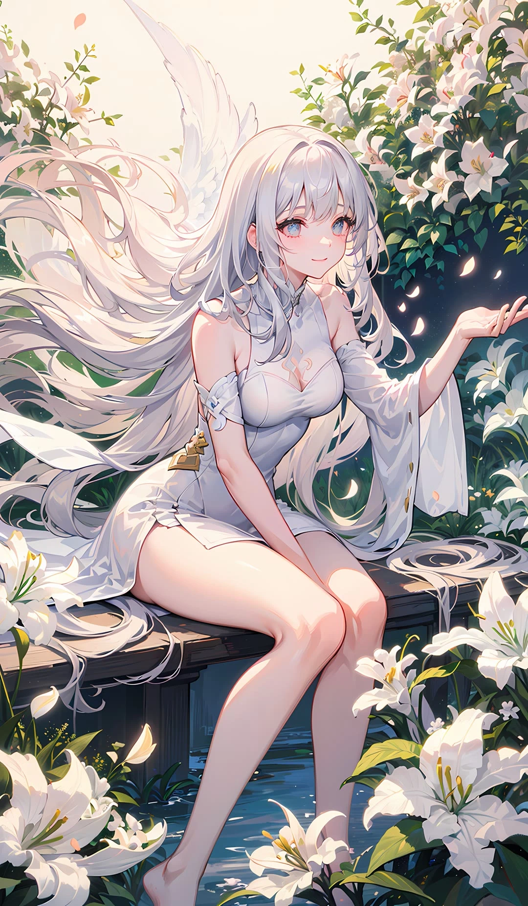 動漫 白髮 美女