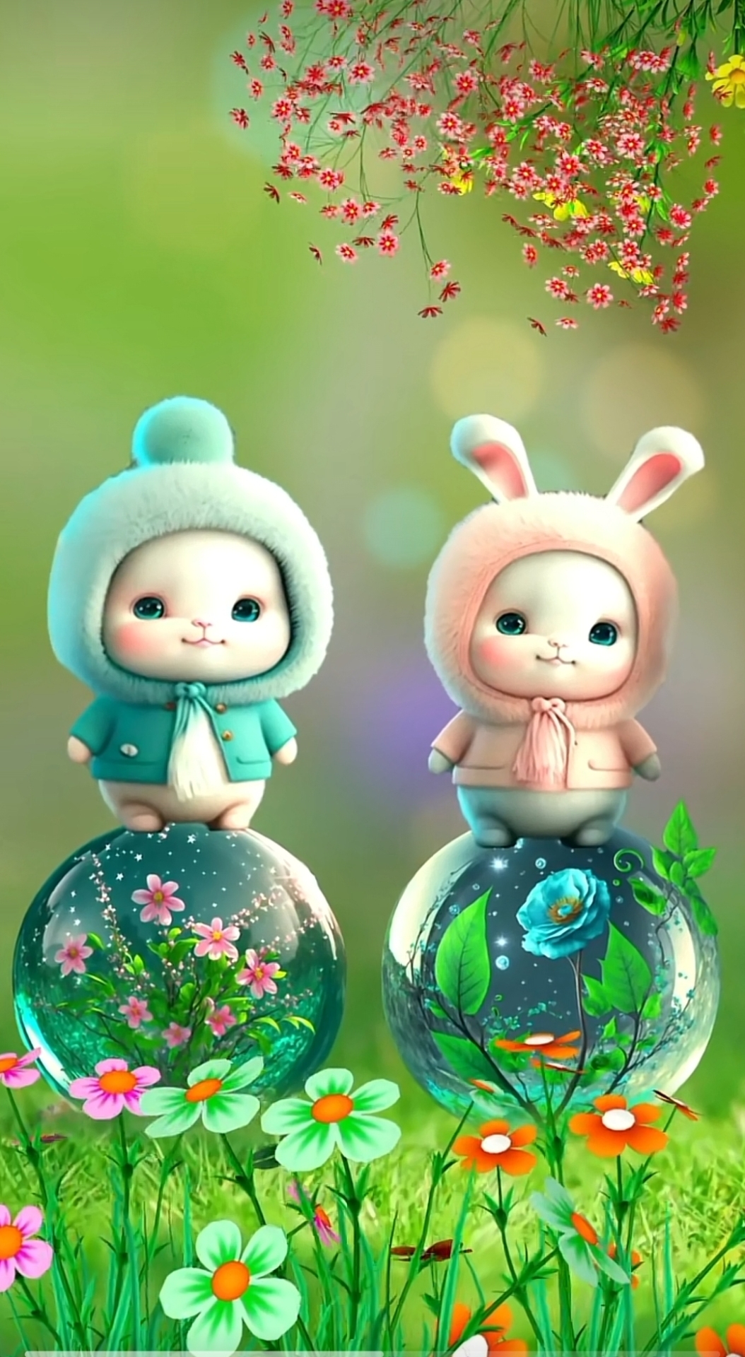 雙胞胎兔子