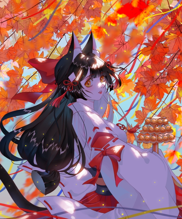 微信屏保壁紙唯美美少女