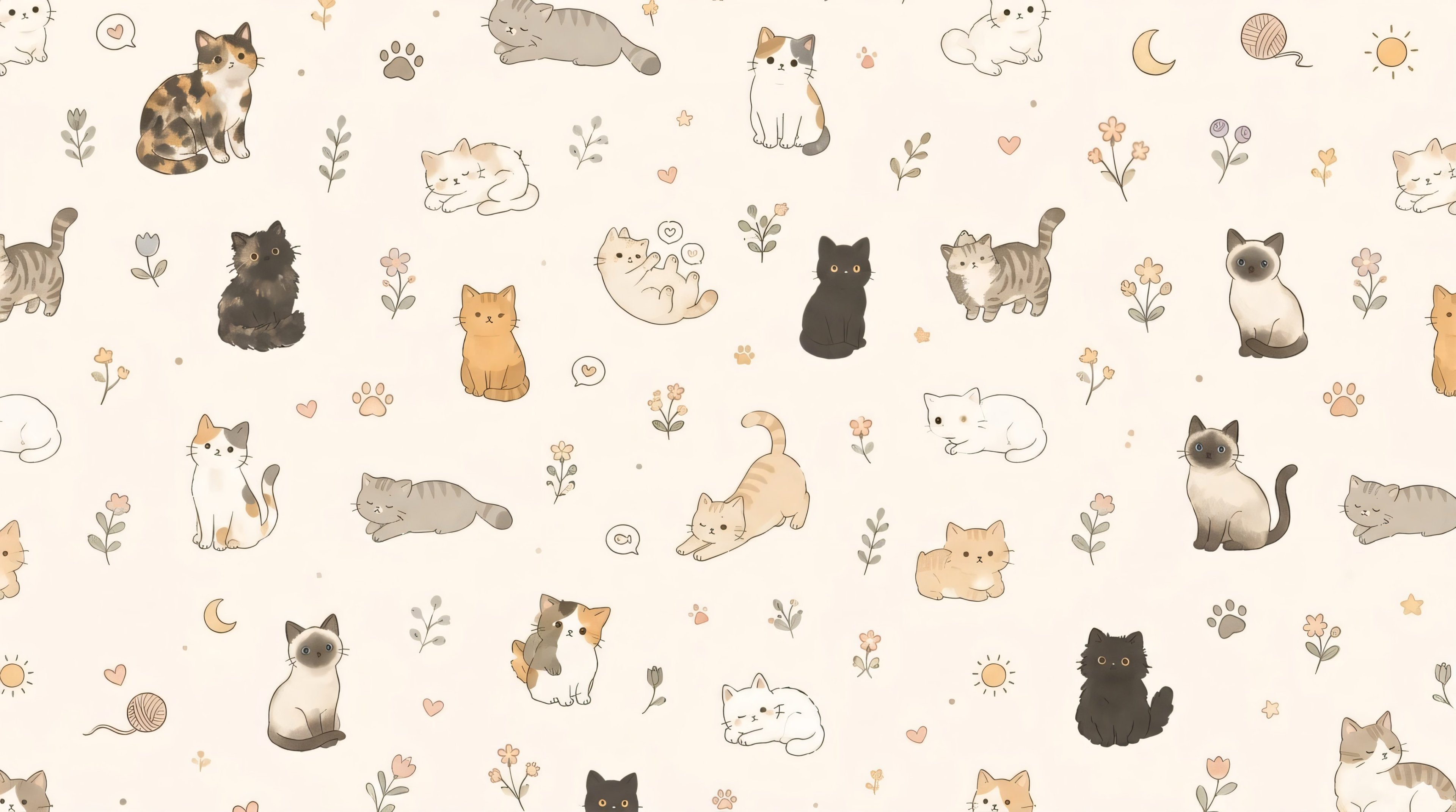 壁纸-猫 4k