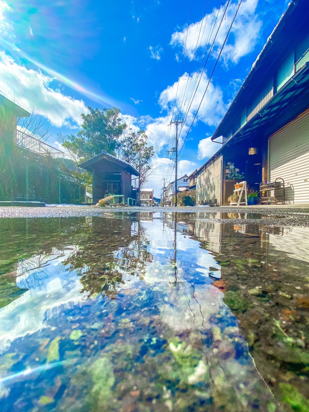 4K唯美日系鄉村街道