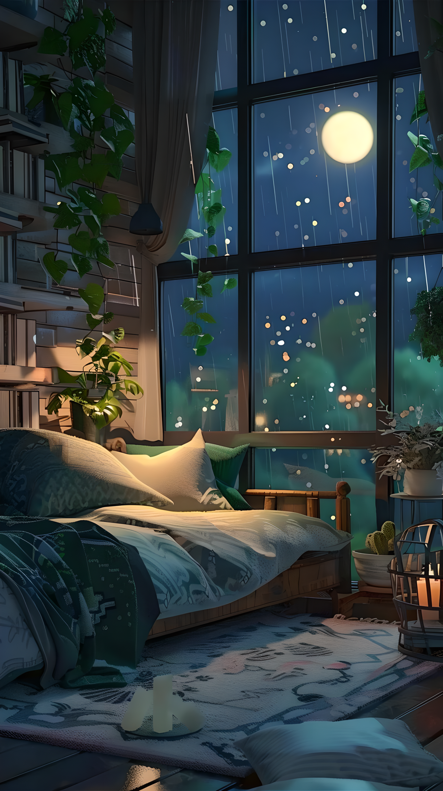 夜景房屋