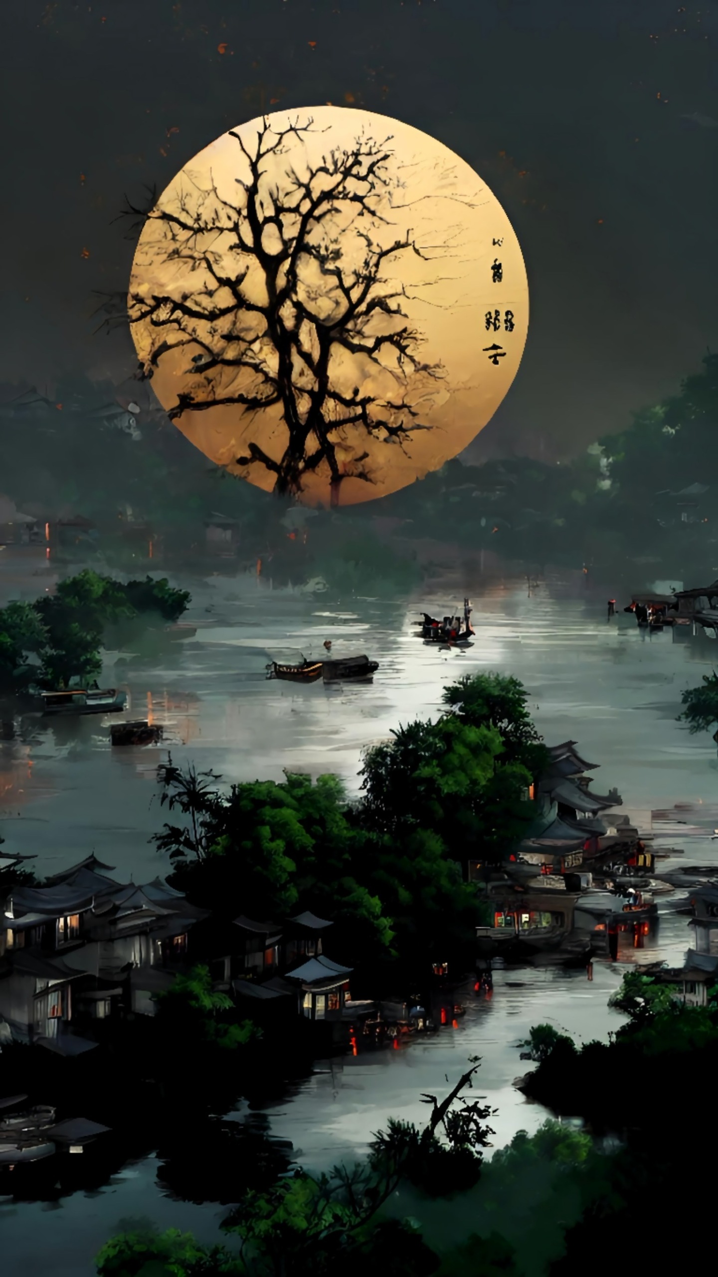 月亮?代表我的心