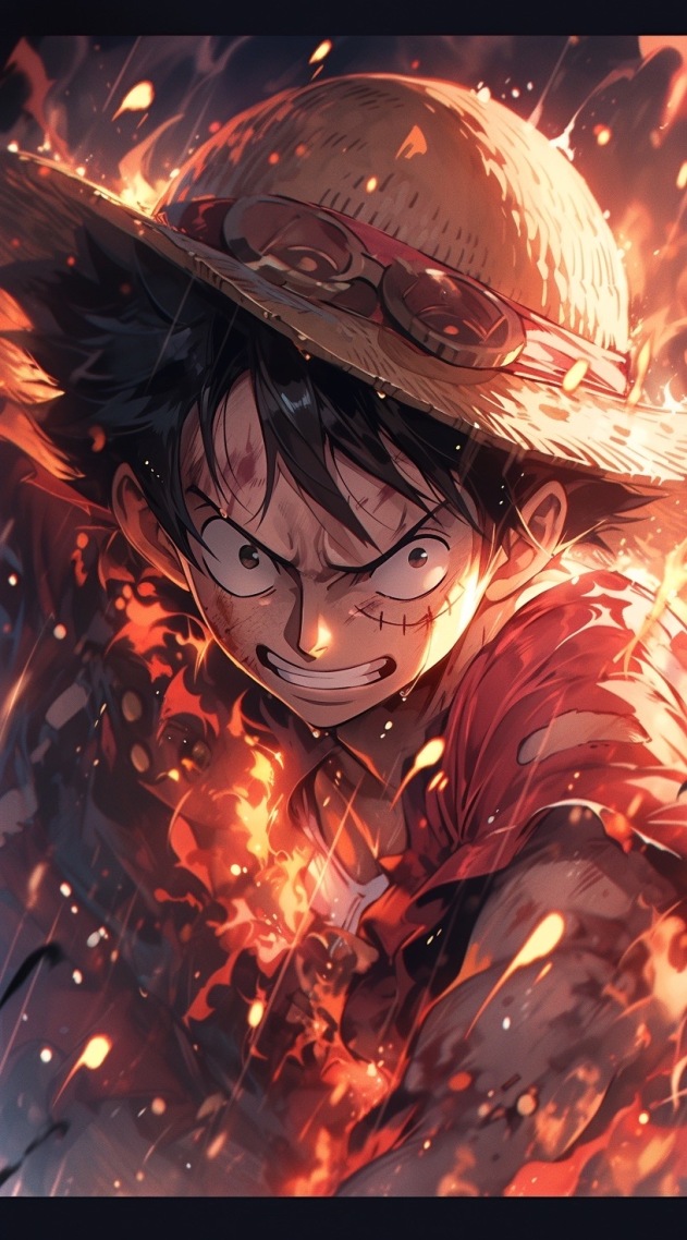 海贼王路飞(动漫手机静态壁纸) - 动漫手机壁纸下载 - 元气壁纸