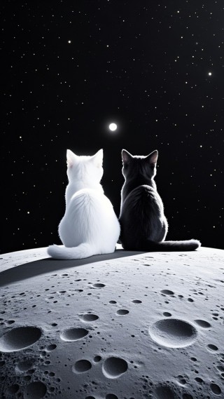 猫咪背影