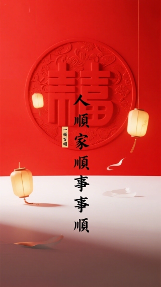 事事顺心如意