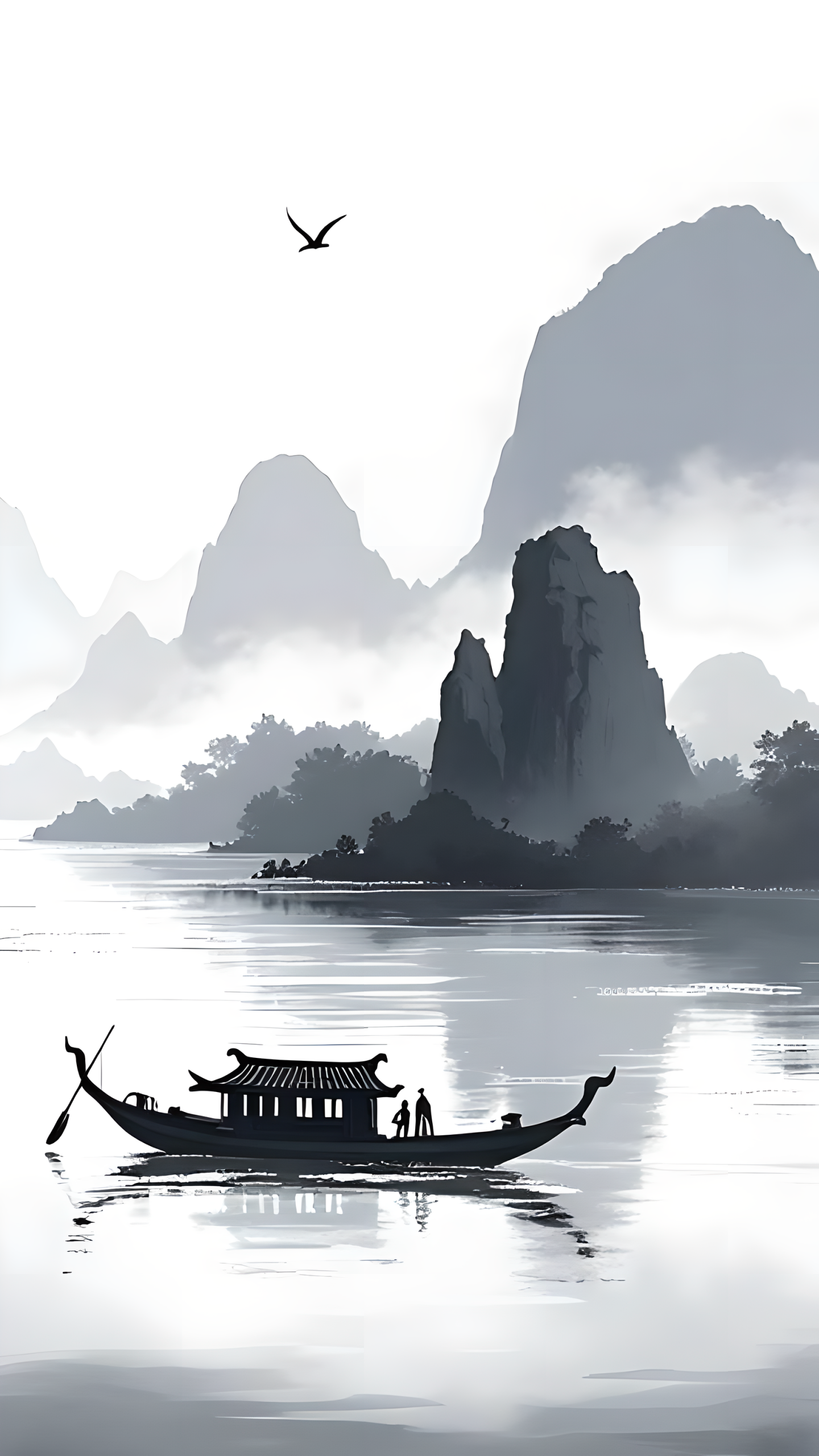 水墨画