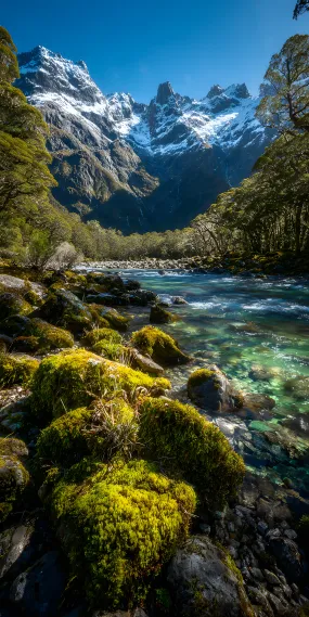 山间秘境，自然的纯净乐章