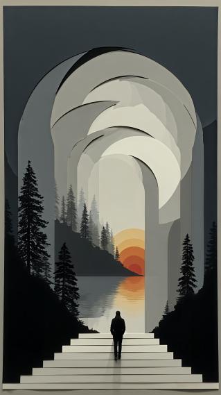 通往日落之境的阶梯