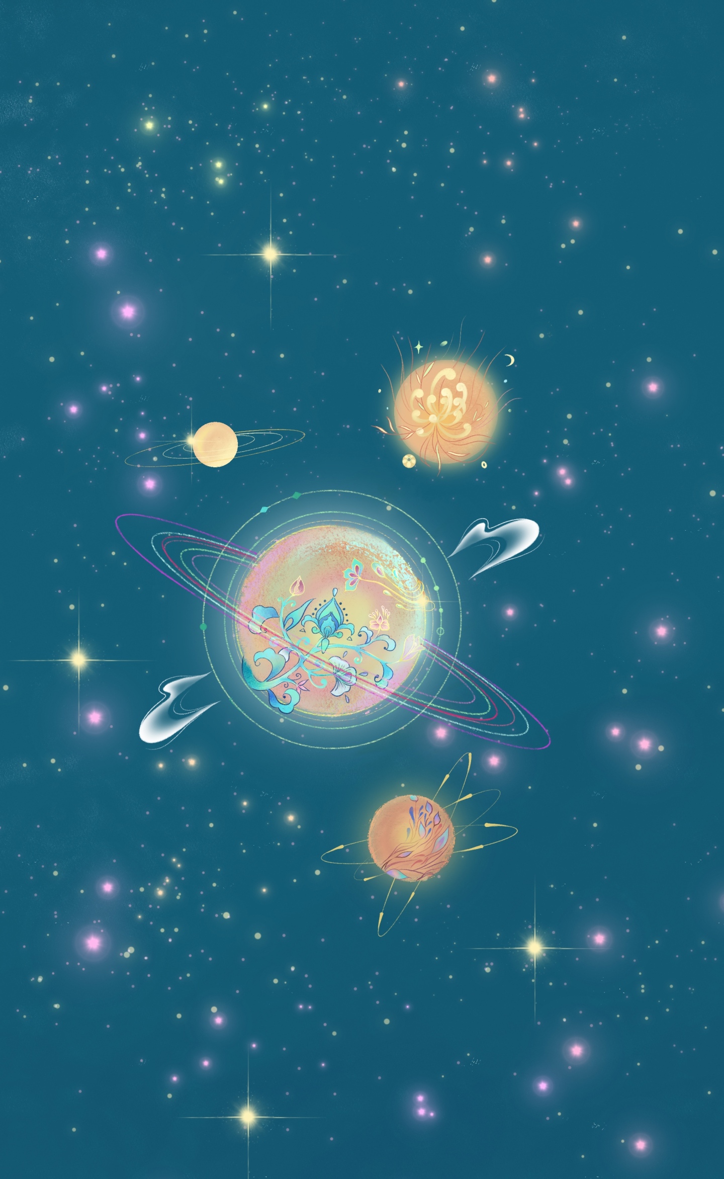 星空物語-夢幻花朵