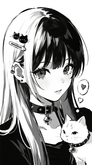 漫画风日系萝莉