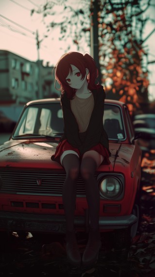 4k实景动漫美女