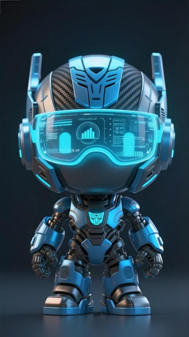 酷炫Q版变形金刚