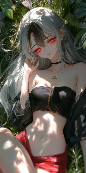 黑白发