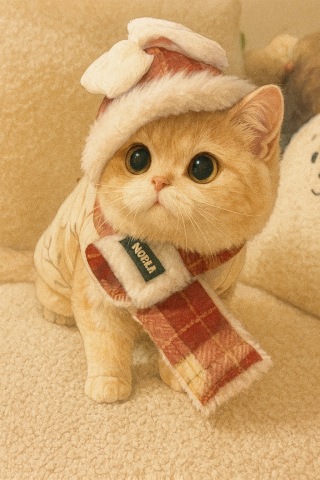大眼萌猫