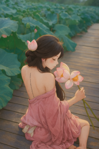 荷花少女3