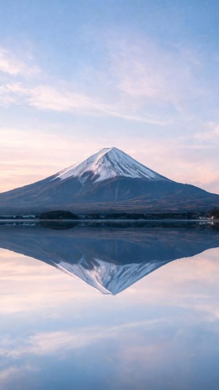 富士山·倒影