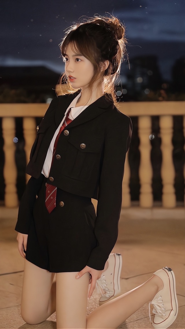 清純女生