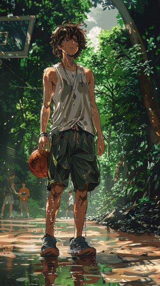 雨中的青春篮球梦-俊介